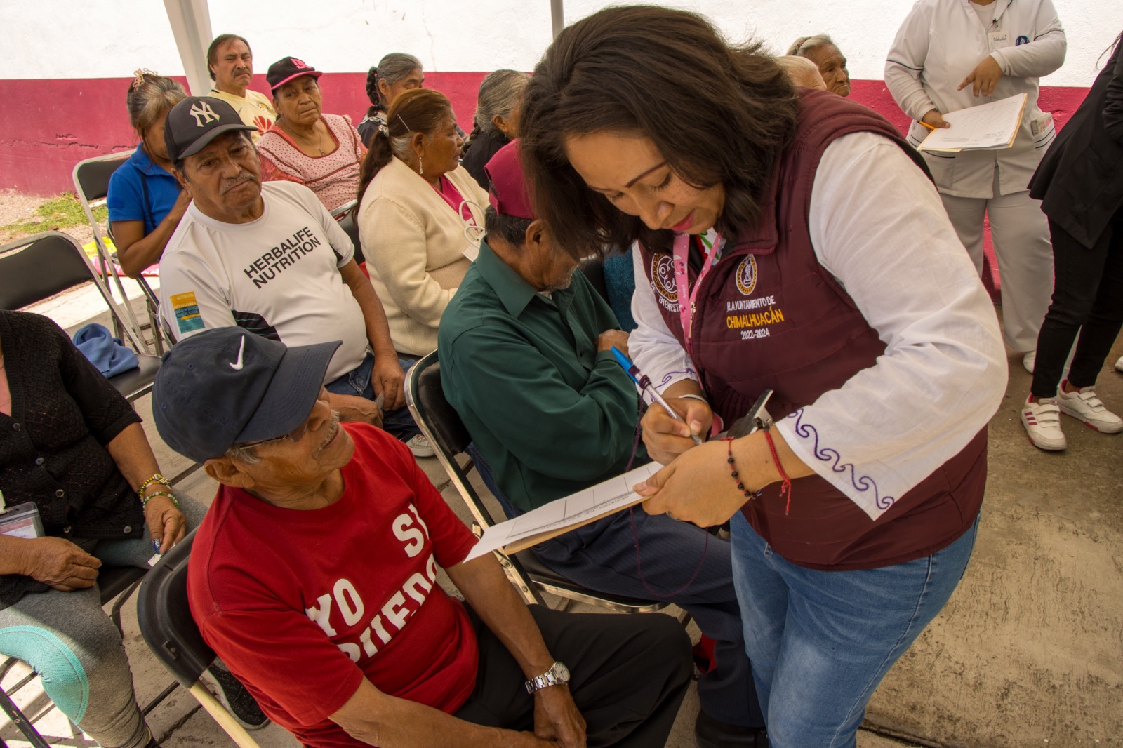 JORNADA DE LIMPIEZA DE OÍDOS PARA ADULTOS MAYORES EN COL. NUEVA TEPALCATE -  Gobierno de Chimalhuacán