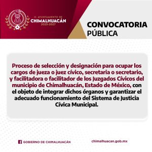 CONVOCATORIA PUBLICA